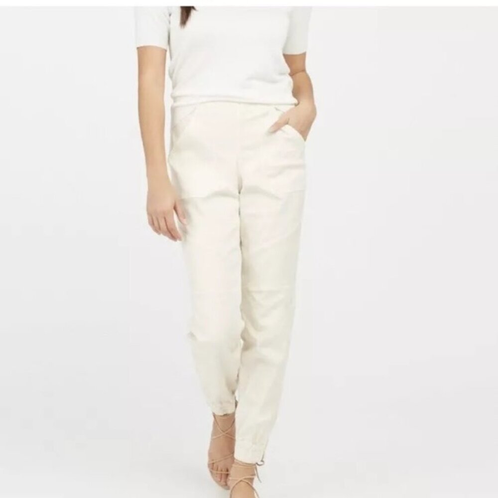 Spanx Womens Twill Cargo Jogger (L)